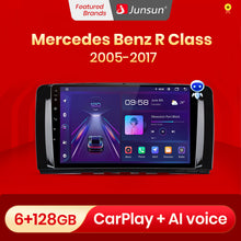 Load image into Gallery viewer, Junsun V1 Pro AI Voice 2 din Android Auto Radio for Mercedes Benz R-Class W251 R300 Car Radio Multimedia GPS Track Carplay 2din
