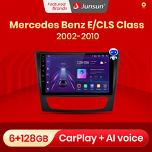 Load image into Gallery viewer, Junsun V1 Pro AI Voice 2 din Android Auto Radio for Mercedes Benz W211 E300 2002-2010 Car Radio Multimedia GPS Track Carplay 2din
