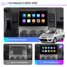 Load image into Gallery viewer, Junsun V1 Pro AI Voice 2 din Android Auto Radio for Mazda 5 2005-2010 Car Radio Multimedia GPS Track Carplay 2din
