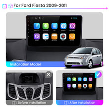 Load image into Gallery viewer, Junsun V1 Pro AI Voice 2 din Android Auto Radio for Fiesta 2009 2010 2011 Car Radio Multimedia GPS Track Carplay 2din
