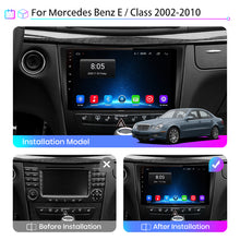 Load image into Gallery viewer, Junsun V1 Pro AI Voice 2 din Android Auto Radio for Mercedes Benz W211 E300 2002-2010 Car Radio Multimedia GPS Track Carplay 2din
