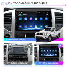 Load image into Gallery viewer, Junsun 2+32GB Android 10.0 DSP For TOYOTA TACOMA/HILUX 2005-2013 Left hand Car Radio Multimedia Video Player GPS RDS 2 din dvd
