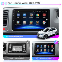 Load image into Gallery viewer, Junsun V1 Pro AI Voice 2 din Android Auto Radio for Honda HRV Vezel 2015 - 2017 Car Radio Multimedia GPS Track Carplay 2din dvd
