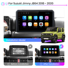 Load image into Gallery viewer, Junsun V1 Car Radio Multimedia Player For Suzuki Jimny JB64 2018 - 2020 Android 10 AI Voice Control Video Navigation GPS 2Din
