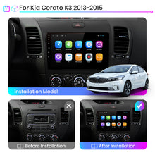 Load image into Gallery viewer, Junsun V1 Pro AI Voice 2 din Android Auto Radio for Kia Cerato K3 2013 2014 2015 Car Radio Multimedia GPS Track Carplay 2din
