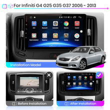 Load image into Gallery viewer, Junsun V1 Android 10.0 CarPlay Car Radio Multimedia Video Player Auto Stereo GPS For Infiniti G4 G25 G35 G37 2006-2013 2 din dvd
