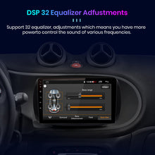 Load image into Gallery viewer, Junsun 4+64 GB Android 10 For Mercedes Benz Smart 2016 Car Radio Multimedia Video Player Navigation GPS 2 din Free Android Auto
