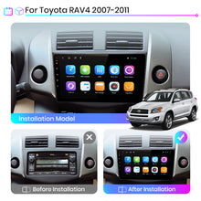 Load image into Gallery viewer, Junsun V1pro AI Voice 2 din Android Auto Radio for Rav4 2007-2011 Car Radio Multimedia GPS Track Carplay 2din
