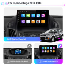 Load image into Gallery viewer, Junsun V1 Pro AI Voice 2 din Android Auto Radio for Ford Escape Kuga 2 2013-2016 Car Radio Multimedia GPS Track Carplay 2din
