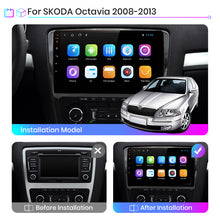 Load image into Gallery viewer, Junsun V1 Pro AI Voice 2 din Android Auto Radio for Skoda Octavia A5 2008-2013 Car Radio Multimedia GPS Track Carplay DVD 2din
