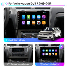 Load image into Gallery viewer, Junsun V1 Pro AI Voice 2 din Android Auto Radio for Volkswagen Golf 7 2013-2017 Car Radio Multimedia GPS Track Carplay 2din
