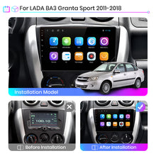 Load image into Gallery viewer, Junsun V1 Pro AI Voice 2 din Android Auto Radio for LADA Granta 2011-2018 Car Radio Multimedia GPS Track Carplay 2din
