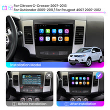 Load image into Gallery viewer, Junsun V1 Android Auto Car Radio Multimidia For Mitsubishi Outlander xl 2 2005-2011 For Citroen C-Crosser Carplay  2din auto radio
