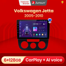 Load image into Gallery viewer, Junsun V1 Pro Voice 2 din Android Auto Radio for Volkswagen Jetta GOLF 2005-2010 Car Radio Multimedia GPS Track Carplay 2din dvd
