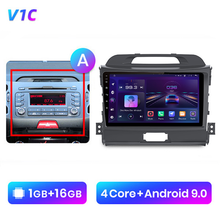 Load image into Gallery viewer, Junsun V1 Pro AI Voice 2 din Android Auto Radio For KIA Sportage 3 2010-2016 2015 Carplay Car Multimedia GPS 2din auto  radio
