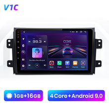 Load image into Gallery viewer, Junsun V1 Pro Android Auto Radio For   SX4 2006-2013 For Fiat Sedici 2005-2014 Carplay 4G Car Multimedia GPS 2din auto radio
