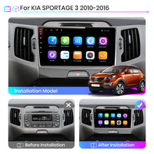 Load image into Gallery viewer, Junsun V1 Pro AI Voice 2 din Android Auto Radio For KIA Sportage 3 2010-2016 2015 Carplay Car Multimedia GPS 2din auto  radio
