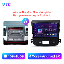 Load image into Gallery viewer, Junsun V1 Android Auto Car Radio Multimidia For Mitsubishi Outlander xl 2 2005-2011 For Citroen C-Crosser Carplay  2din auto radio
