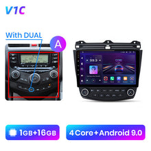 Load image into Gallery viewer, Junsun V1 Pro AI Voice 2 din Android Auto Radio for Honda Accord 7 2003-2008 Carplay 4G Car Multimedia GPS 2din auto  radio
