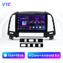 Load image into Gallery viewer, Junsun V1 Pro AI Voice 2 din Android Auto Radio for Hyundai Santa Fe 2 2006-2012 Carplay 4G Car Multimedia GPS 2din auto  radio
