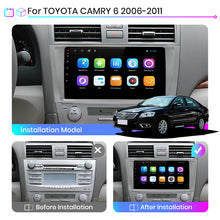 Load image into Gallery viewer, Junsun V1  Pro AI Voice 2 din Android Auto Radio For Toyota Camry 40 50 2006-2011 Carplay Car Multimedia GPS 2din autoradio
