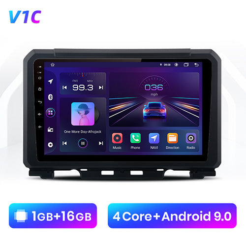 Junsun V1 Car Radio Multimedia Player For Suzuki Jimny JB64 2018 - 2020 Android 10 AI Voice Control Video Navigation GPS 2Din