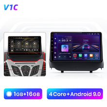 Load image into Gallery viewer, Junsun V1 Pro AI Voice 2 din Android Auto Radio for Ford fiesta 2013-2017 Car Radio Multimedia GPS Track Carplay 2din
