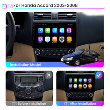 Load image into Gallery viewer, Junsun V1 Pro AI Voice 2 din Android Auto Radio for Honda Accord 7 2003-2008 Carplay 4G Car Multimedia GPS 2din auto  radio
