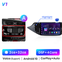 Load image into Gallery viewer, Junsun V1 Pro AI Voice 2 din Android Auto Radio For KIA CEED JD Cee&#39;d 2012-2018 Carplay 4G Car Multimedia GPS 2din auto  radio
