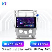 Load image into Gallery viewer, Junsun V1 Pro AI Voice 2 din Android Auto Radio For Hyundai Tucson 2006 - 2013 2008 Carplay 4G Car Multimedia GPS 2din auto  radio
