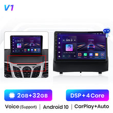 Load image into Gallery viewer, Junsun V1 Pro AI Voice 2 din Android Auto Radio for Fiesta 2009 2010 2011 Car Radio Multimedia GPS Track Carplay 2din
