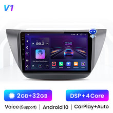 Load image into Gallery viewer, Junsun 4+64 GB Car Radio For Mitsubishi Lancer 9 CS 2000-2010 Android 10 Video Player Navigation GPS 2Din Free Android Auto
