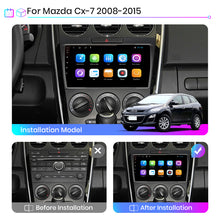 Load image into Gallery viewer, Junsun V1 Pro AI Voice 2 din Android Auto Radio For Mazda CX-7 CX7 2008 - 2015 Carplay Car Multimedia GPS 2din auto  radio
