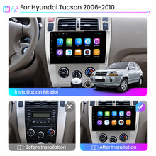 Load image into Gallery viewer, Junsun V1 Pro AI Voice 2 din Android Auto Radio For Hyundai Tucson 2006 - 2013 2008 Carplay 4G Car Multimedia GPS 2din auto  radio
