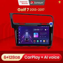 Load image into Gallery viewer, Junsun V1 Pro AI Voice 2 din Android Auto Radio for Volkswagen Golf 7 2013-2017 Car Radio Multimedia GPS Track Carplay 2din
