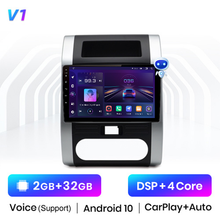 Load image into Gallery viewer, Junsun V1 Pro AI Voice 2 din Android Auto Radio for Nissan Xtrtail T31 2007-2015 Car Radio Multimedia GPS Track Carplay 2din
