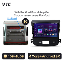 Load image into Gallery viewer, Junsun V1 Android Auto Car Radio Multimidia For Mitsubishi Outlander xl 2 2005-2011 For Citroen C-Crosser Carplay  2din auto radio
