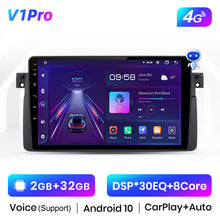 Load image into Gallery viewer, Junsun V1 Pro AI Voice 2 din Android Auto Radio for BMW E46 M3 318/320/325/330/335 Carplay 4G Car Multimedia GPS DSP auto radio
