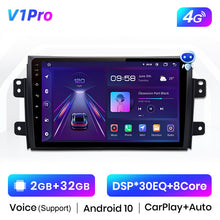 Load image into Gallery viewer, Junsun V1 Pro Android Auto Radio For   SX4 2006-2013 For Fiat Sedici 2005-2014 Carplay 4G Car Multimedia GPS 2din auto radio
