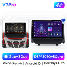 Load image into Gallery viewer, Junsun V1 Pro AI Voice 2 din Android Auto Radio for Ford fiesta 2013-2017 Car Radio Multimedia GPS Track Carplay 2din
