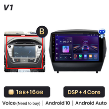 Load image into Gallery viewer, Junsun V1 Pro AI Voice For Hyundai Tucson 2 ix35 2009 - 2015 car radio 2 din android Auto Multimedia GPS Track Carplay 2din DVD
