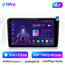 Load image into Gallery viewer, Junsun V1 Pro AI Voice 2 din Android Auto Radio for Audi A3 8P 2003 - 2013 Car Radio Multimedia GPS Track Carplay 2din  dvd
