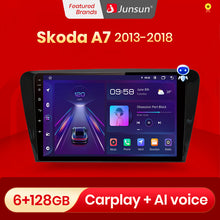 Load image into Gallery viewer, Junsun V1 Pro AI Voice 2 din Android Auto Radio for SKODA Octavia A7 2013-2018 Car Radio Multimedia GPS Track Carplay 2din
