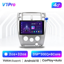 Load image into Gallery viewer, Junsun V1 Pro AI Voice 2 din Android Auto Radio For Hyundai Tucson 2006 - 2013 2008 Carplay 4G Car Multimedia GPS 2din auto  radio
