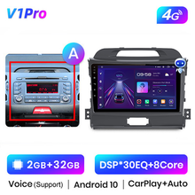 Load image into Gallery viewer, Junsun V1 Pro AI Voice 2 din Android Auto Radio For KIA Sportage 3 2010-2016 2015 Carplay Car Multimedia GPS 2din auto  radio
