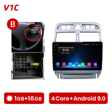 Load image into Gallery viewer, Junsun V1 Pro AI Voice For Peugeot 307 SW 2002 - 2013 car radio 2 din android Auto Multimedia GPS Track Carplay 2din DVD
