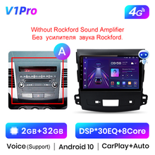 Load image into Gallery viewer, Junsun V1 Android Auto Car Radio Multimidia For Mitsubishi Outlander xl 2 2005-2011 For Citroen C-Crosser Carplay  2din auto radio
