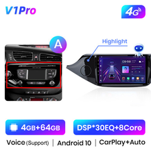 Load image into Gallery viewer, Junsun V1 Pro AI Voice 2 din Android Auto Radio For KIA CEED JD Cee&#39;d 2012-2018 Carplay 4G Car Multimedia GPS 2din auto  radio
