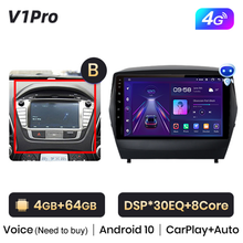 Load image into Gallery viewer, Junsun V1 Pro AI Voice For Hyundai Tucson 2 ix35 2009 - 2015 car radio 2 din android Auto Multimedia GPS Track Carplay 2din DVD
