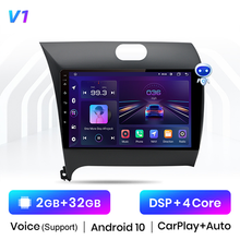 Load image into Gallery viewer, Junsun V1 Pro AI Voice 2 din Android Auto Radio for Kia Cerato K3 2013 2014 2015 Car Radio Multimedia GPS Track Carplay 2din
